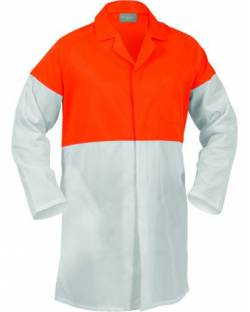 Hi Vis Food Industry Dust Coat